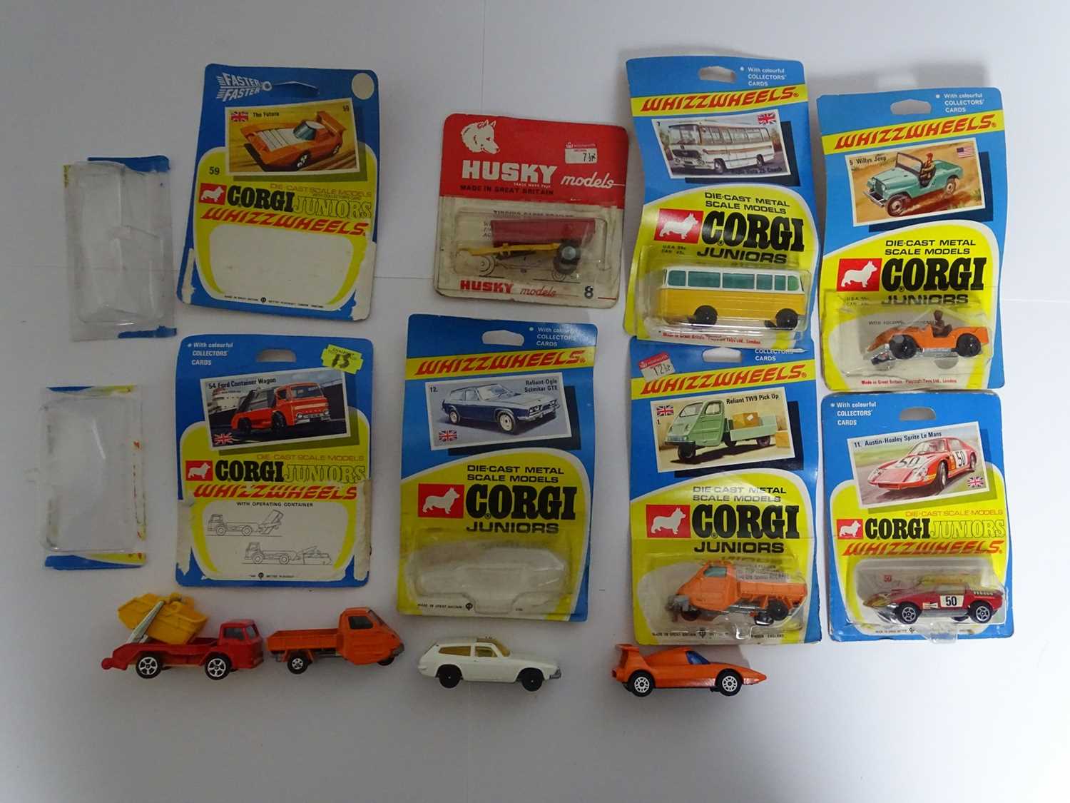 Lot 35 - A mixed group of CORGI JUNIOR and HUSKY models...