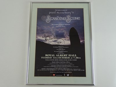 Lot 278 - THE BEATLES: PAUL MCCARTNEY: A framed and...