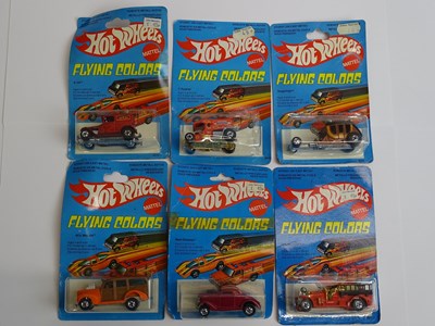 Lot 43 - A group of MATTEL Hot Wheels Flying Colors Hot...