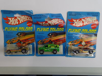 Lot 44 - A group of MATTEL Hot Wheels Flying Colors and...