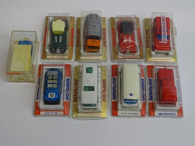 Lot 46 - A group of MAJORETTE vans and cars all sealed...
