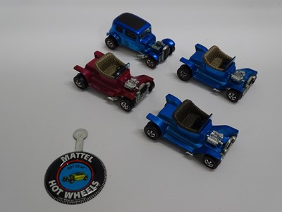 Lot 53 - A group of unboxed early 1970s MATTEL Hot...