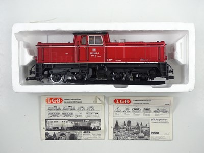 Lot 579 - An LGB G scale 2051S BR251 class diesel...