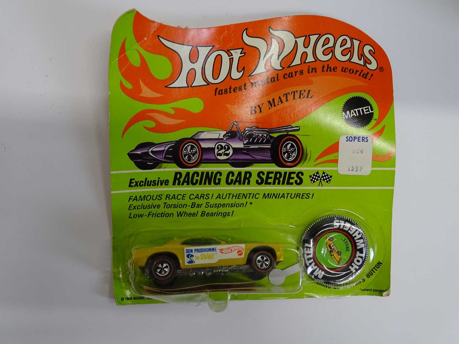 Lot 58 - A MATTEL Hot Wheels Redline 1970s 'Snake' in...