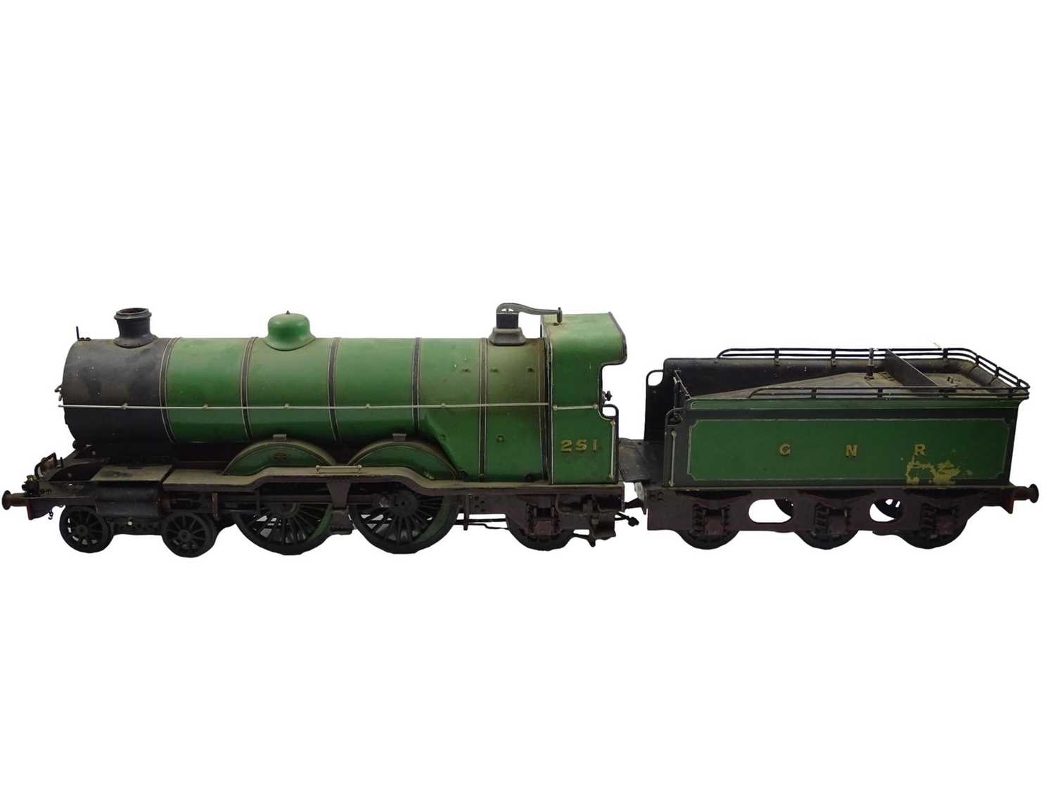 Lot 596 - A scratchbuilt 3.5 inch scale live steam C1...