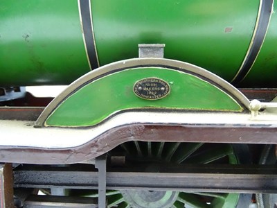Lot 596 - A scratchbuilt 3.5 inch scale live steam C1...