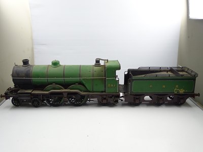 Lot 596 - A scratchbuilt 3.5 inch scale live steam C1...
