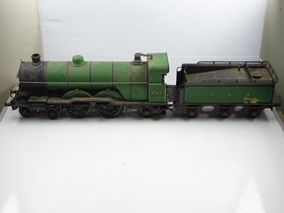 Lot 596 - A scratchbuilt 3.5 inch scale live steam C1...