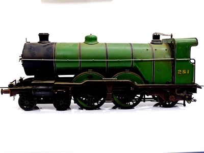 Lot 596 - A scratchbuilt 3.5 inch scale live steam C1...