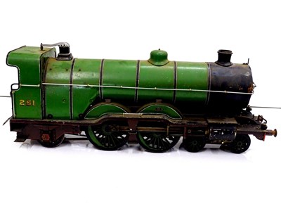 Lot 596 - A scratchbuilt 3.5 inch scale live steam C1...