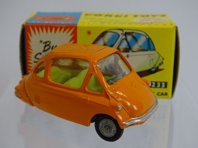 Lot 64 - A CORGI number 233 Heinkel Bubble Car in...