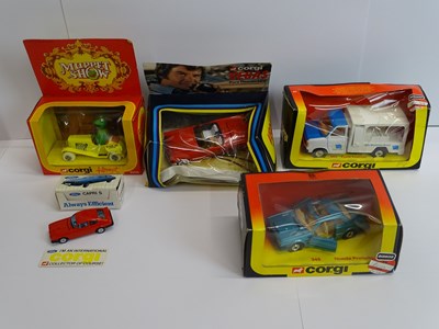 Lot 67 - A group of five CORGI and CORGI JUNIORS...