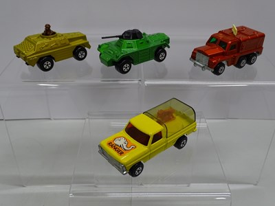 Lot 7 - A group of MATCHBOX Superfast Rola-matics cars...