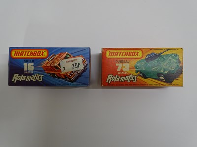 Lot 7 - A group of MATCHBOX Superfast Rola-matics cars...
