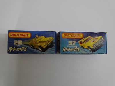 Lot 7 - A group of MATCHBOX Superfast Rola-matics cars...