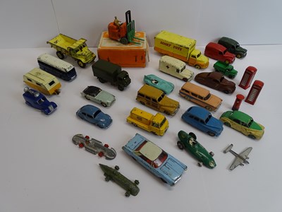 Lot 73 - A group of unboxed, playworn DINKY toys...
