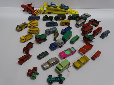 Lot 75 - A group of unboxed, playworn MATCHBOX toys...
