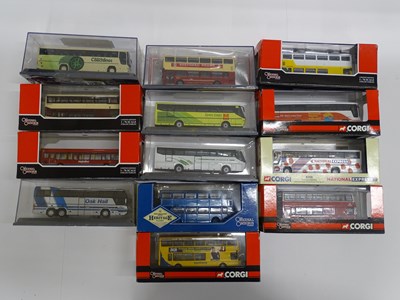 Lot 77 - A group of CORGI OOC buses and coaches - VG/E...