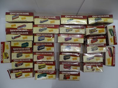 Lot 84 - A large group of ATLAS Great British Buses...