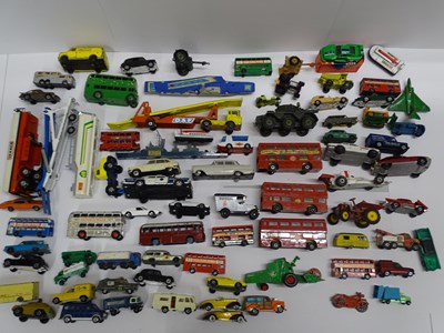Lot 88 - A large quantity of playworn, unboxed diecast...