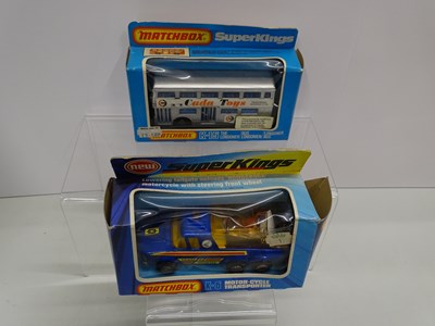 Lot 9 - A pair of MATCHBOX Superkings comprising a K-6...