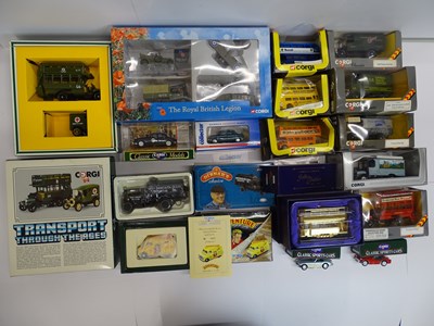 Lot 93 - A group of mixed CORGI diecast vehicles - VG...