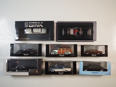 Lot 255 - A group of 1:43 scale models by NEO, PREMIUM X...