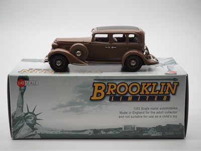 Lot 30 - A BROOKLIN BML 09 hand built white metal, 1:43...