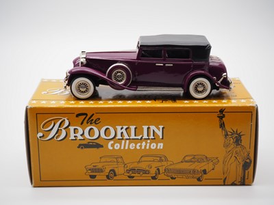 Lot 31 - A BROOKLIN 202539 hand built white metal, 1:43...