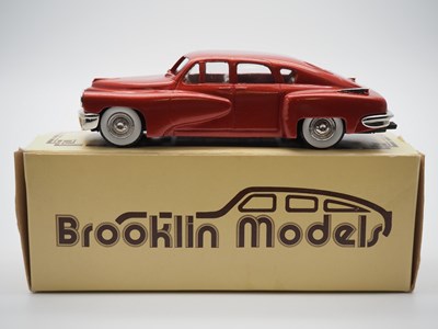 Lot 37 - A BROOKLIN BRK 2X hand built white metal, 1:43...