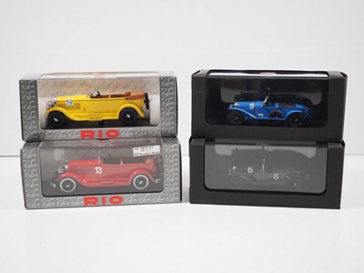 Lot 408 - A group of boxed 1:43 scale models by PINKO...