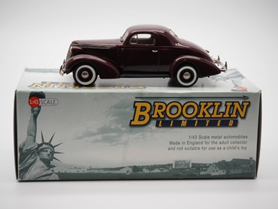 Lot 49 - A BROOKLIN BML 06 hand built white metal, 1:43...