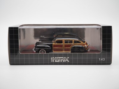 Lot 5 - A 1:43 scale Matrix MX20303-072, ltd edition...