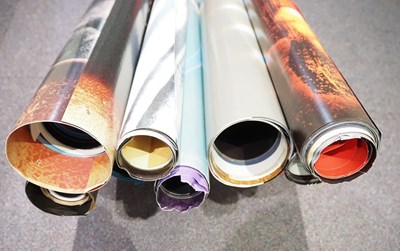 Lot 12 - A large quantity of approximately 100 rolled...