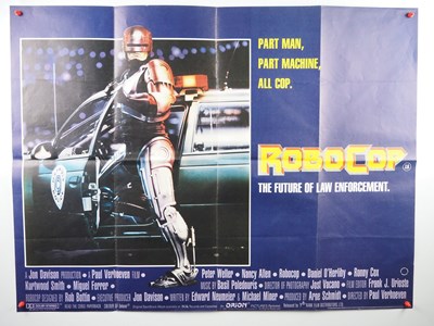 Lot 342 - ROBOCOP (1987) starring Peter Weller with Mike...