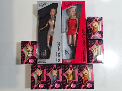 Lot 492 - KYLIE MINOGUE - 2 Poseable Figures...