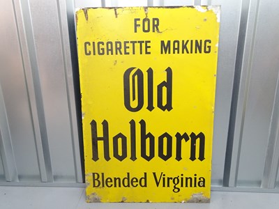 Lot 40 - OLD HOLBORN (24" x 36") - tin single sided...
