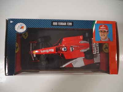Lot 10 - A pair of HOTWHEELS 1:18 scale Ferrari Formula...
