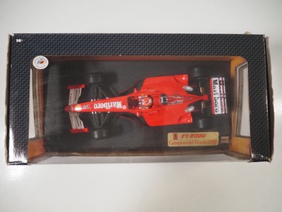 Lot 10 - A pair of HOTWHEELS 1:18 scale Ferrari Formula...