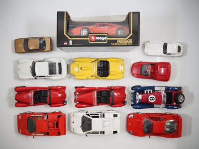 Lot 105 - A group of mostly unboxed diecast cars to...