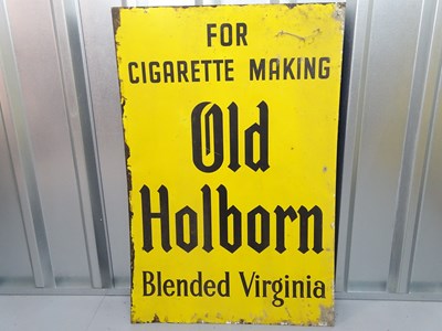 Lot 46 - OLD HOLBORN (24" x 36") - tin single sided...