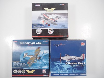 Lot 126 - A group of 1:72 and 1:48 scale military...