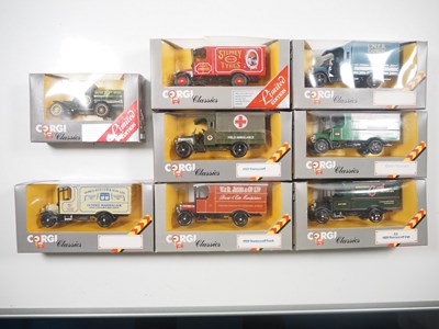 Lot 139 - A group of CORGI CLASSICS vintage vans, mostly...