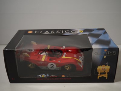 Lot 14 - A pair of 1:18 scale Ferrari racing cars by...