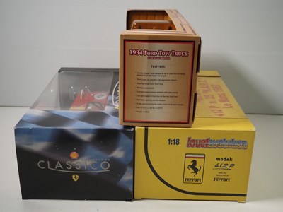 Lot 14 - A pair of 1:18 scale Ferrari racing cars by...
