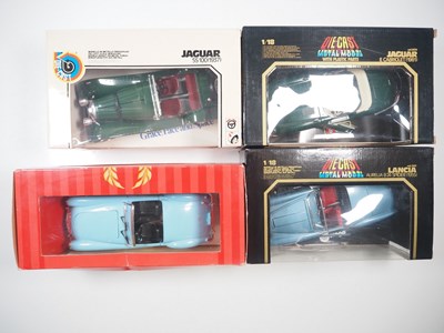 Lot 146 - A group of 1:18 scale diecast cars by BBURAGO...