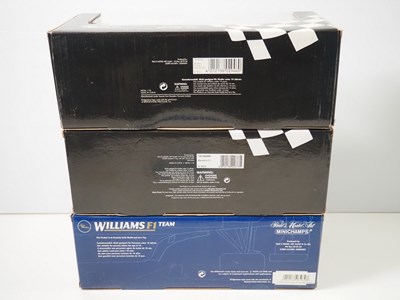Lot 15 - A group of MINICHAMPS 1:18 scale Formula 1...