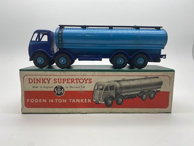 Lot 155 - A DINKY No 504 Foden (type 1) 14-ton Tanker...
