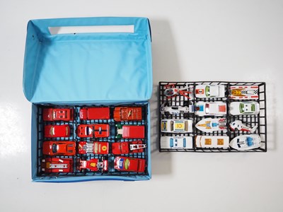 Lot 16 - A pair of MATCHBOX 1970s carry cases both...