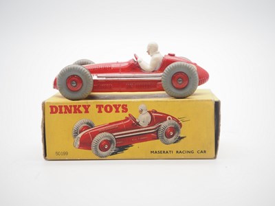 Lot 175 - A DINKY No 23n Maserati Racing Car red with...